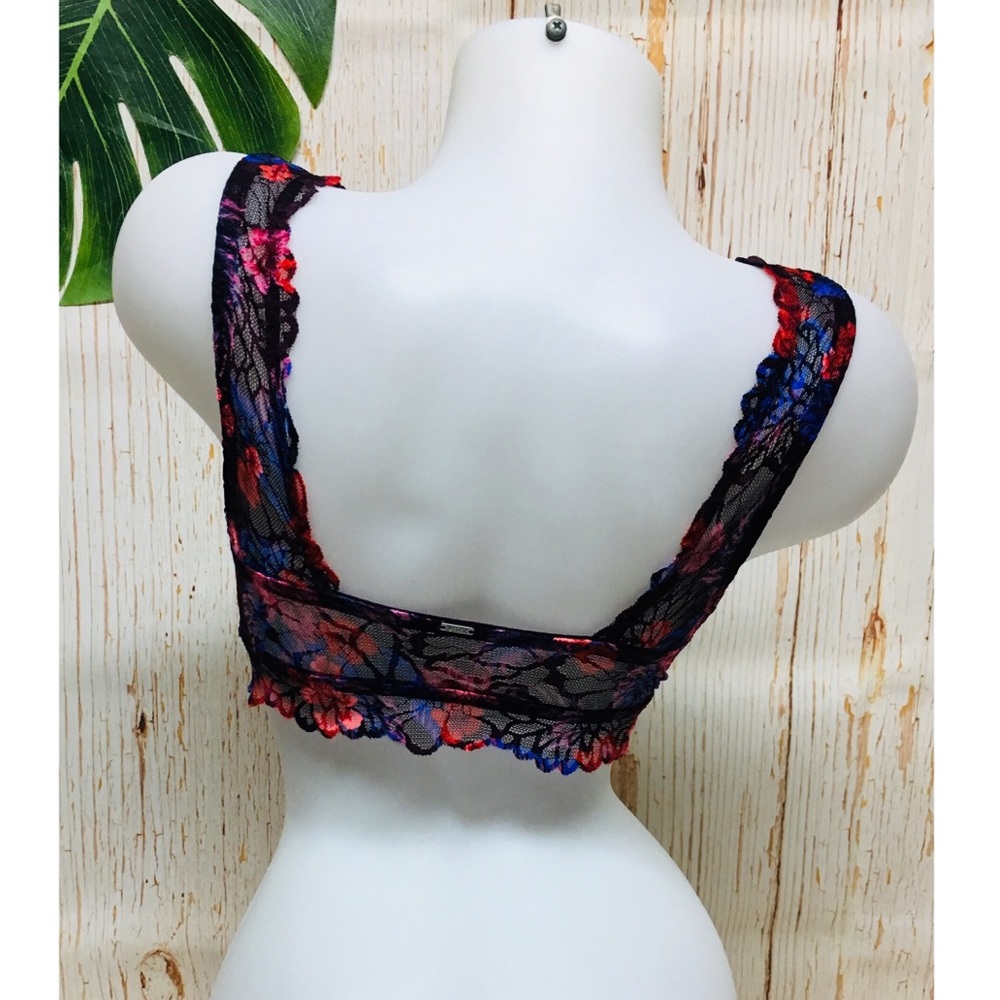 New~ PINK Victoria's Secret Tropical Bralette Bra - Picture 6 of 8